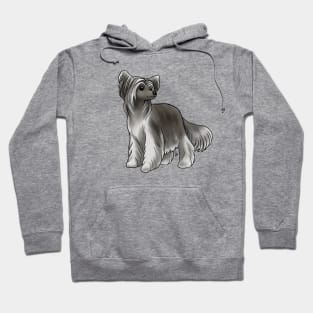 Dog - Chinese Crested - Powderpuff - White and Tan Hoodie